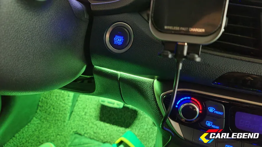 Hyundai i30 ambient lighting - Hyundai i30 Ambient Lighting Review: Custom Install Cost photo 6