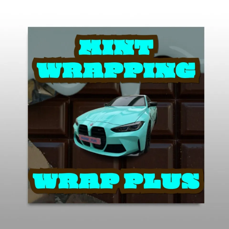 BMW M4 vinyl wrap installation result