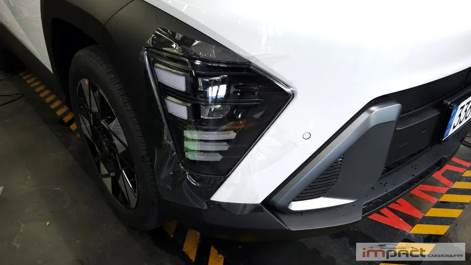 Hyundai KonaのPPF施工事例|費用目安と仕上がり 施工写真 1-3