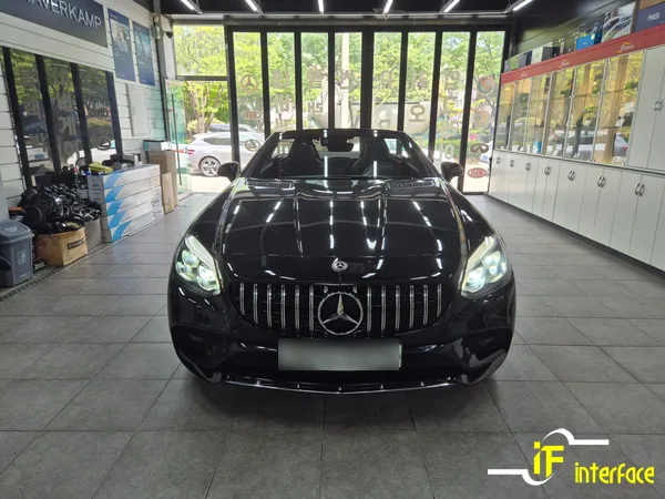 Mercedes-Benz SLC250 sensors cameras review