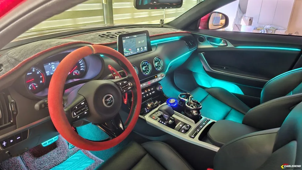 Hyundai Stinger ambient lighting - Hyundai Stinger Ambient Lighting Review — Enhanced Interior Ambia photo 4