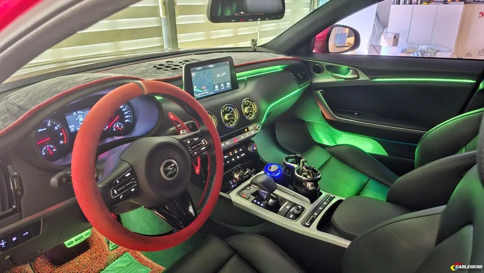 Hyundai Stinger ambient lighting - Hyundai Stinger Ambient Lighting Review — Enhanced Interior Ambia photo 5