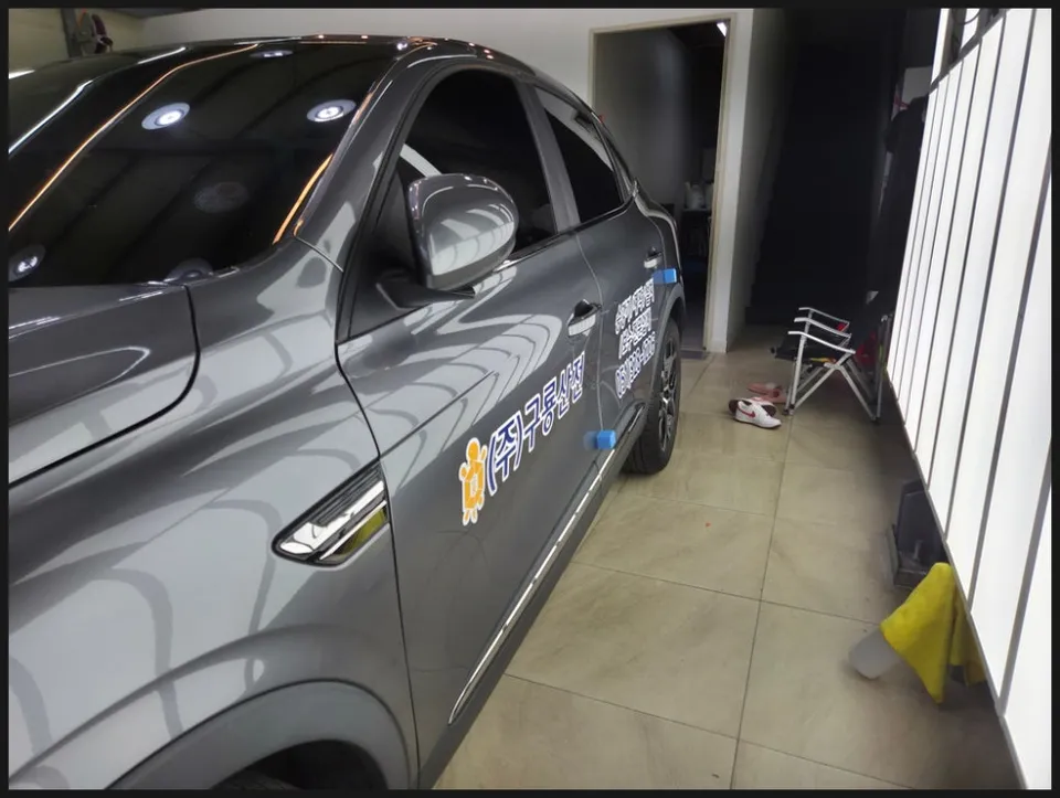 Renault QM6 Vinyl Wrap Review: Side Panel Ad Wrap After