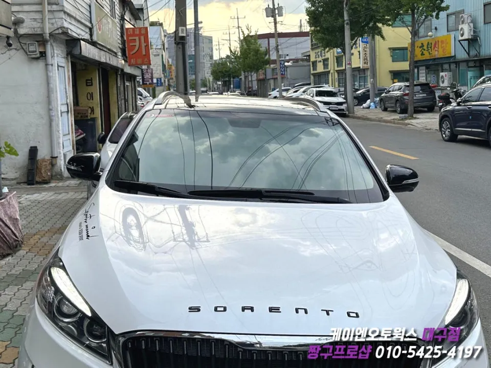 Kia Sorento MQ4のカーフィルム施工事例｜費用目安・仕上がり 施工写真 2-2