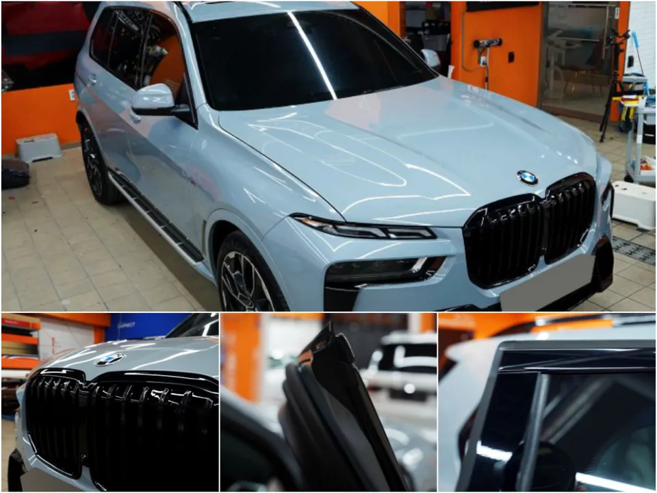 BMW X7 Vinyl Wrap Review: Chrome Delete Transforms Luxury SUV