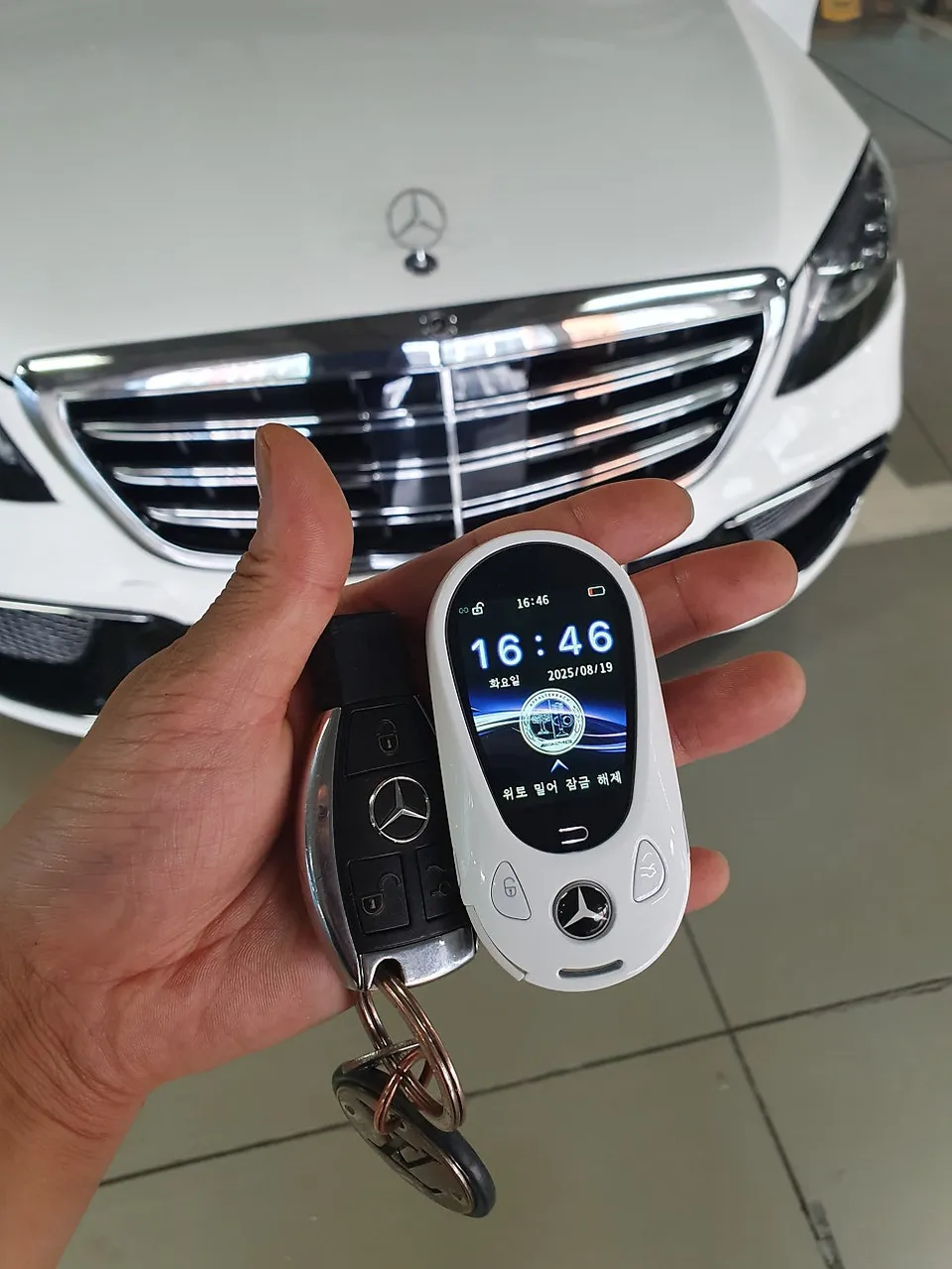 Mercedes-Benz S500 oem options installation result