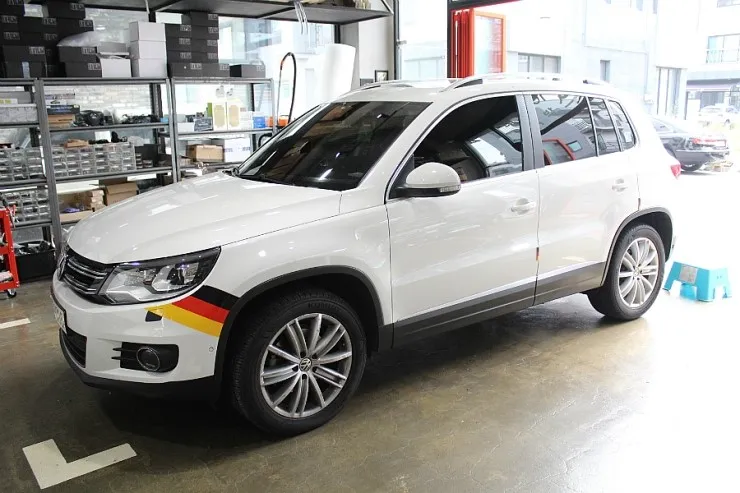 Volkswagen Tiguan interior customization review