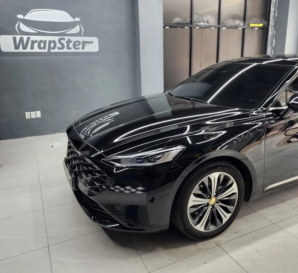 Kia K8 vinyl wrap review
