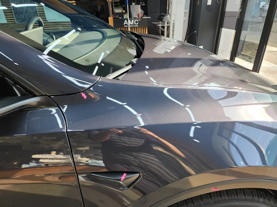Tesla Model Y PPF施工事例｜費用目安・仕上がり 施工写真 3-1
