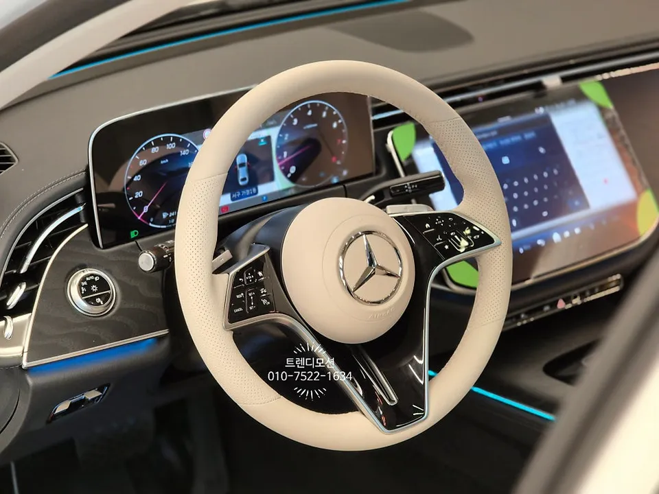 Mercedes-Benz E-Class W214 steering wheel - Mercedes-Benz E-Class W214 Steering Wheel Customization Review photo 4