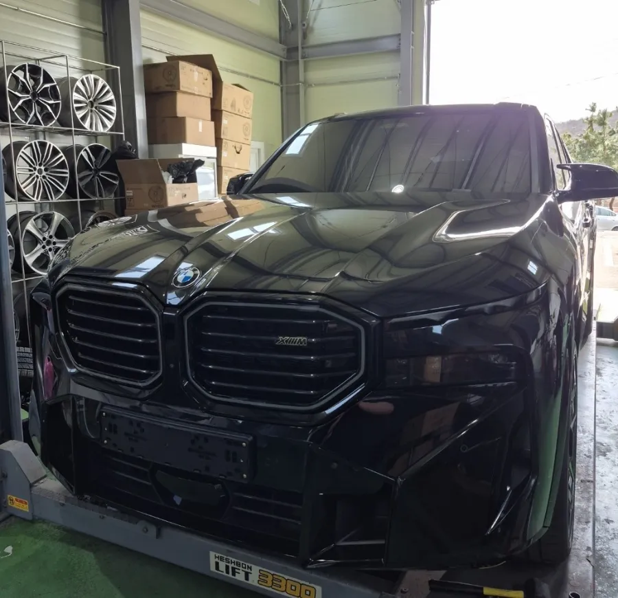 BMW XM Wheel Repair & Painting Review — Enhanced Aesthetics