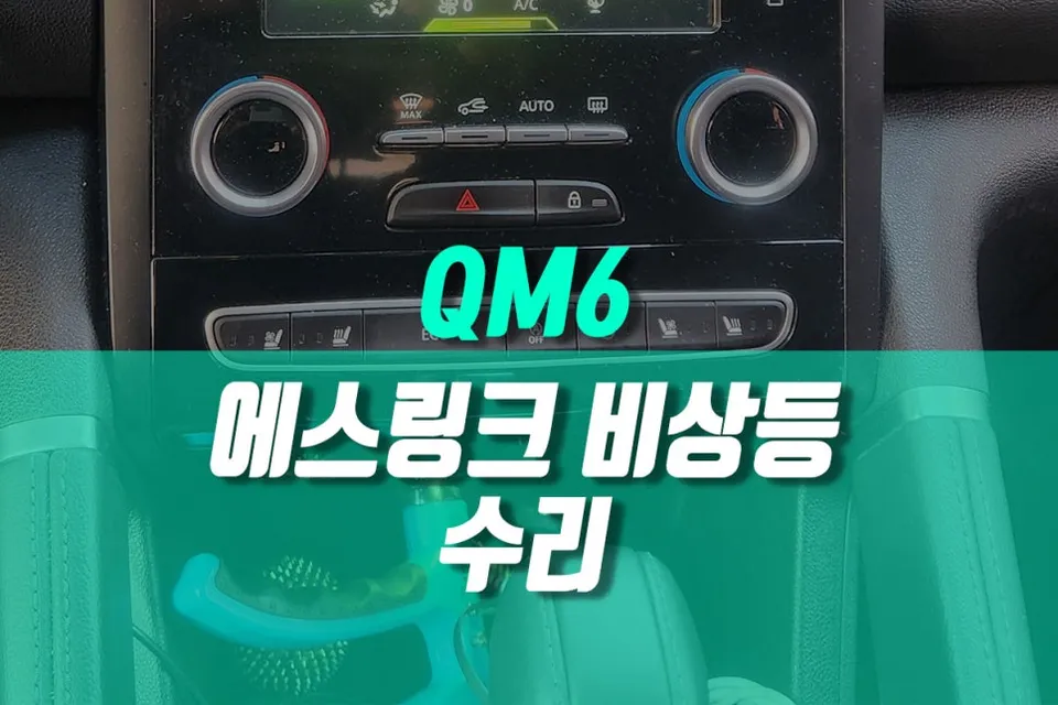 Renault Korea QM6 body repair installation result