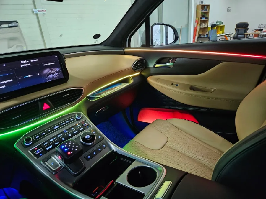 Hyundai Santa Fe TM ambient lighting - Hyundai Santa Fe TM Ambient Lighting Upgrade Review photo 3
