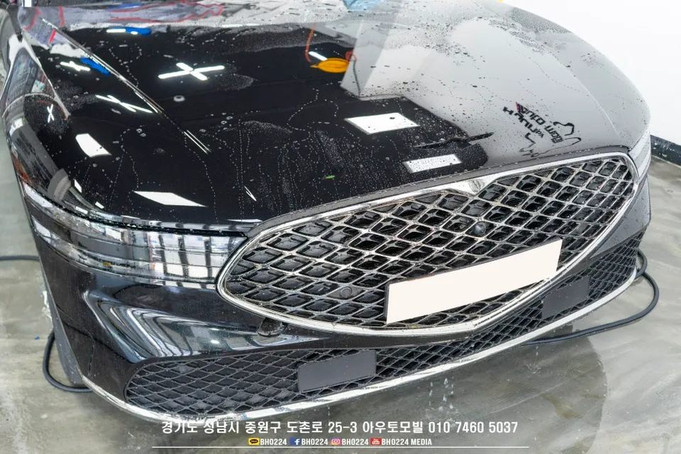 Genesis G90 PPF施工事例｜費用目安・仕上がり 施工写真 3-2