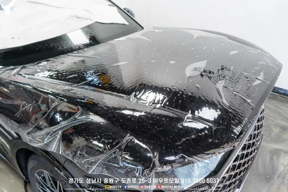 Genesis G90 PPF施工事例｜費用目安・仕上がり 施工写真 4-2