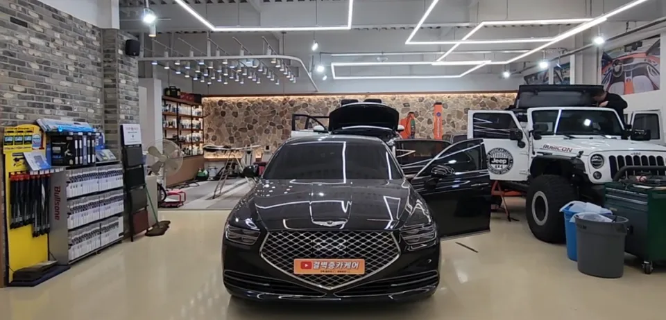 Genesis G90 seat ventilation installation result