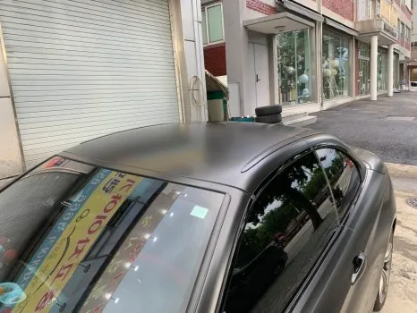 BMW 4 Series Convertibleのカーラッピング事例 施工写真 4-2