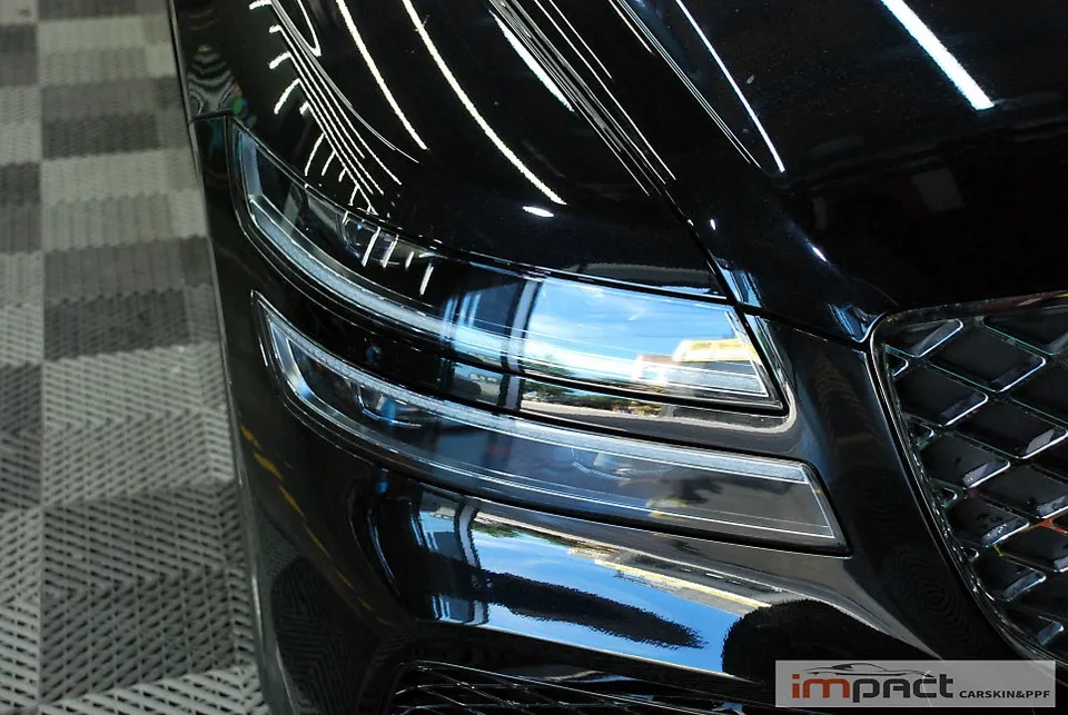 Genesis G80 PPF施工事例|費用目安と仕上がり 施工写真 2-2