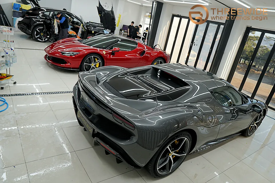 Ferrari Purosangue PPF施工事例|費用目安・仕上がり 施工写真 1-2