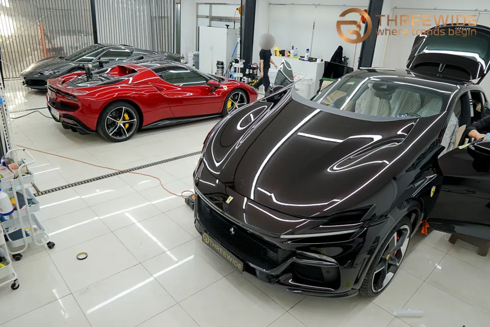 Ferrari Purosangue PPF施工事例|費用目安・仕上がり 施工写真 2-2
