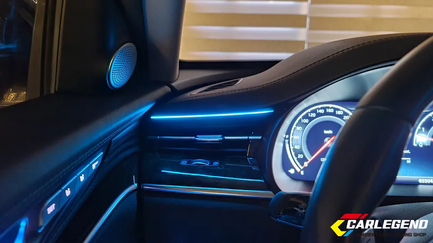 Kia K900 ambient lighting - Kia K900 Ambient Lighting Review: Enhanced Interior Mood photo 4