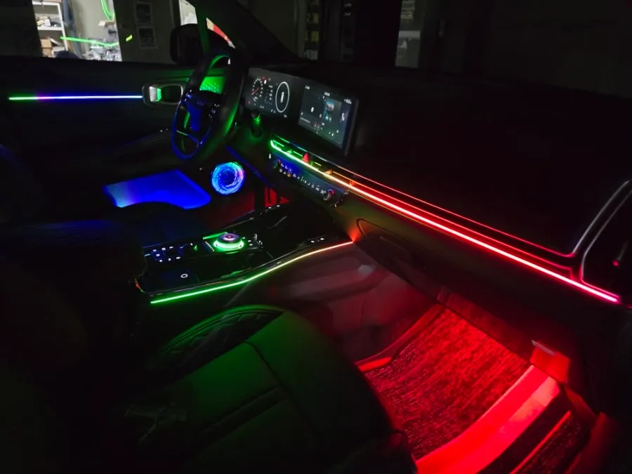 Kia Sorento MQ4 ambient lighting - Kia Sorento MQ4 Ambient Lighting Review — Cost & Results photo 4