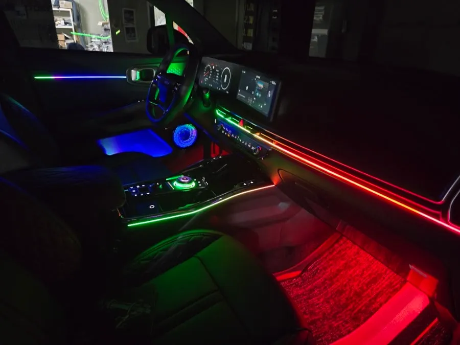 Kia Sorento MQ4 ambient lighting - Kia Sorento MQ4 Ambient Lighting Review — Cost & Results photo 5