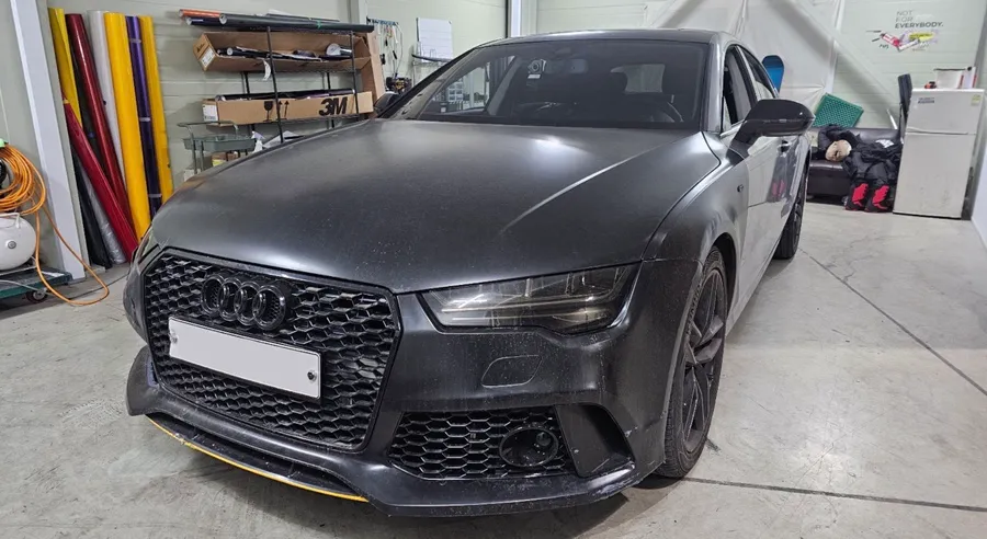Audi A7 body repair installation result