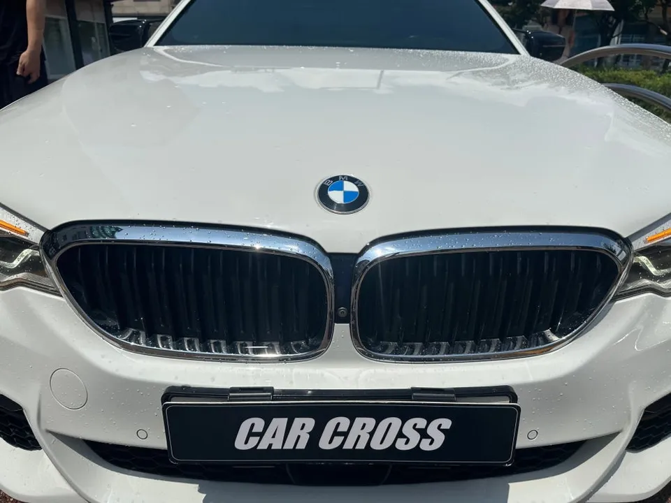 BMW 5 Series G30のカーラッピング事例：クローム除去と室内カスタム 施工写真 1-2