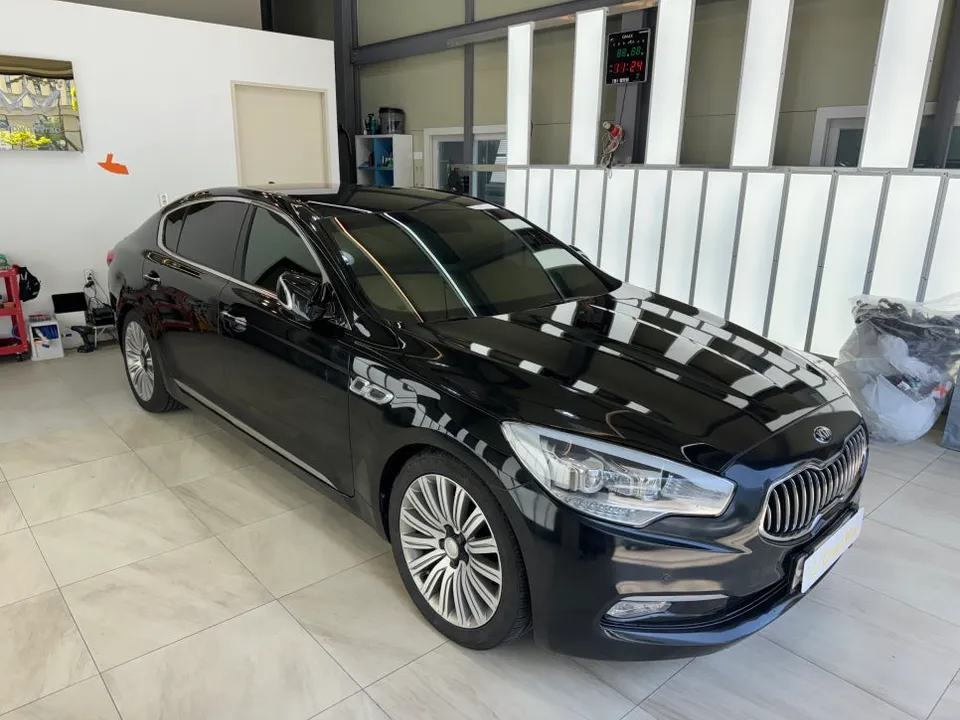 Kia K900のPPF施工事例｜韓国での実例紹介 施工写真 1-3