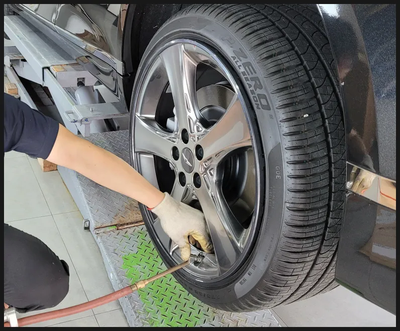 Genesis G80 wheel repair - Genesis G80 Wheel Repair & Painting Review photo 4