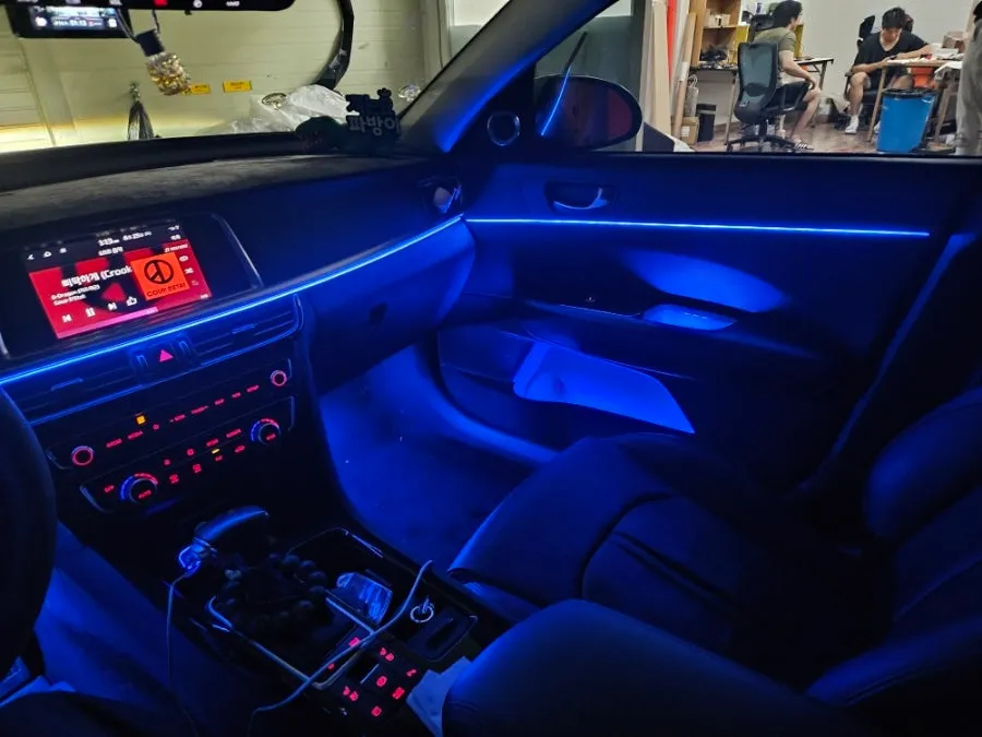 Kia K5 ambient lighting review