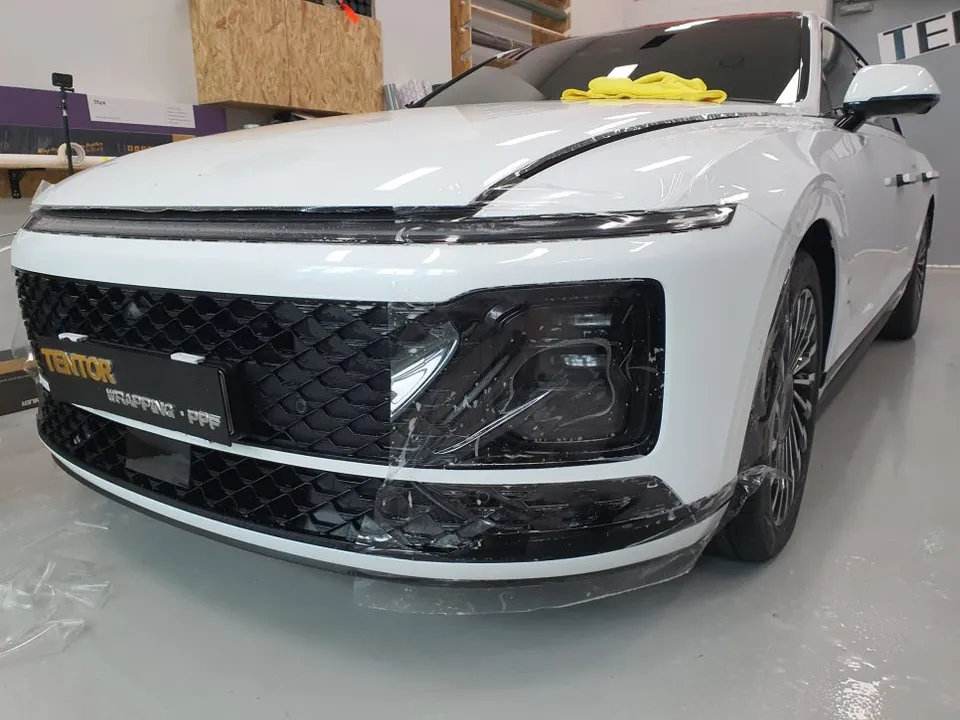 Hyundai AzeraのPPF施工事例|費用目安と仕上がり 施工写真 3-1