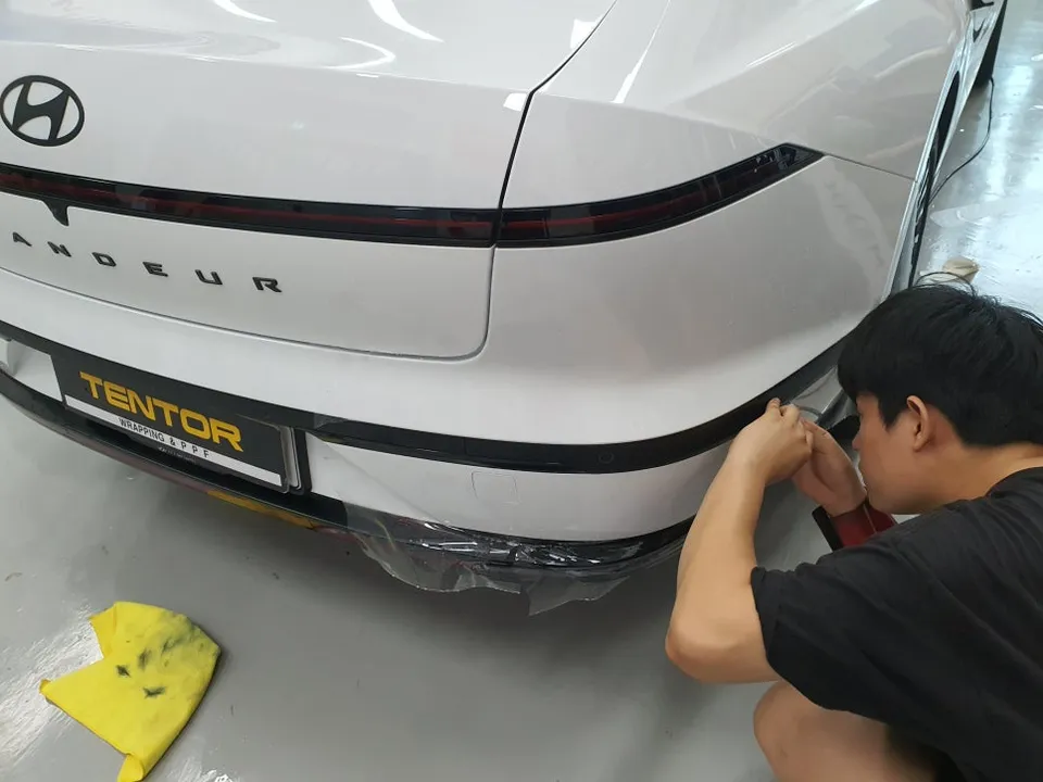 Hyundai AzeraのPPF施工事例|費用目安と仕上がり 施工写真 3-2