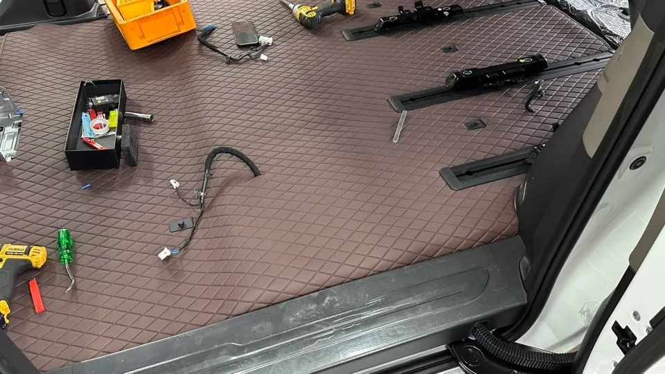Kia Carnival KA4 interior customization installation result