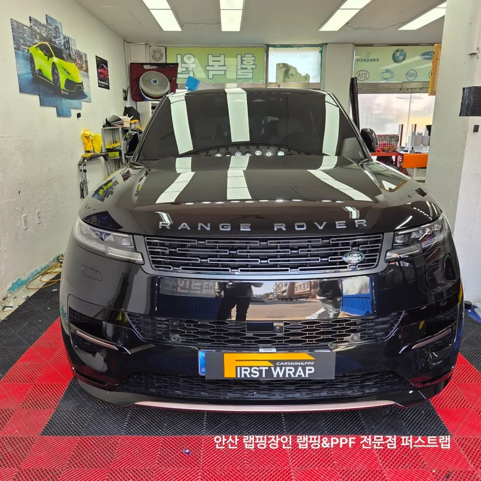 レンジローバー スポーツ PPF施工事例｜韓国での実例 施工写真 2-1