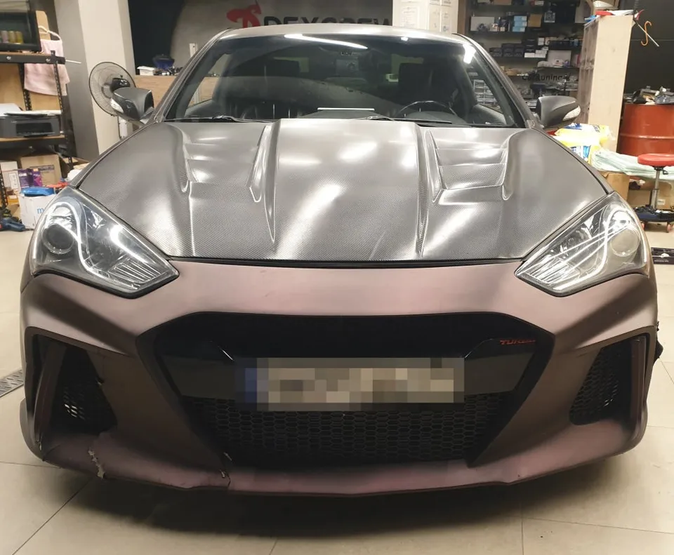 Genesis Genesis Coupe body repair installation result