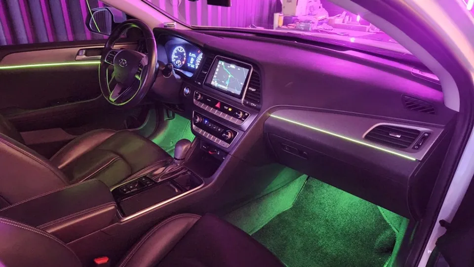 Hyundai Sonata LF ambient lighting - Hyundai Sonata LF Ambient Lighting Review — Cost & Results photo 4