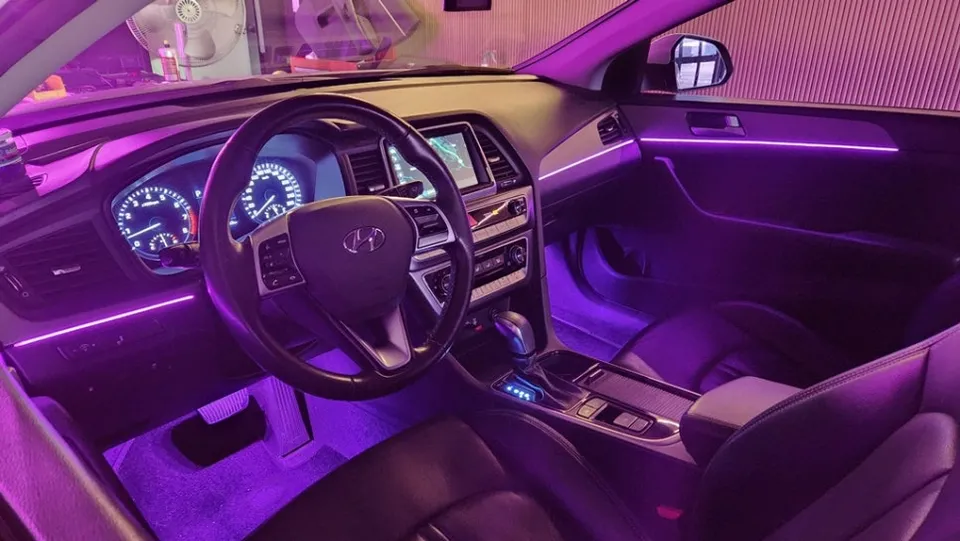 Hyundai Sonata LF ambient lighting - Hyundai Sonata LF Ambient Lighting Review — Cost & Results photo 6