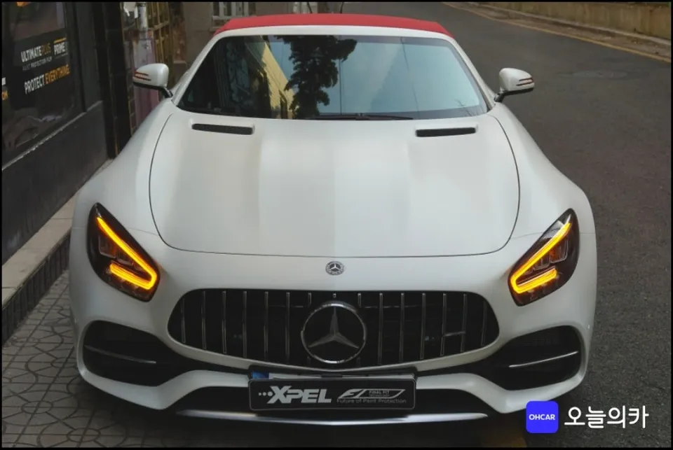 Mercedes-Benz AMG GT C PPF Review — Stealth Matte Protection photo 2