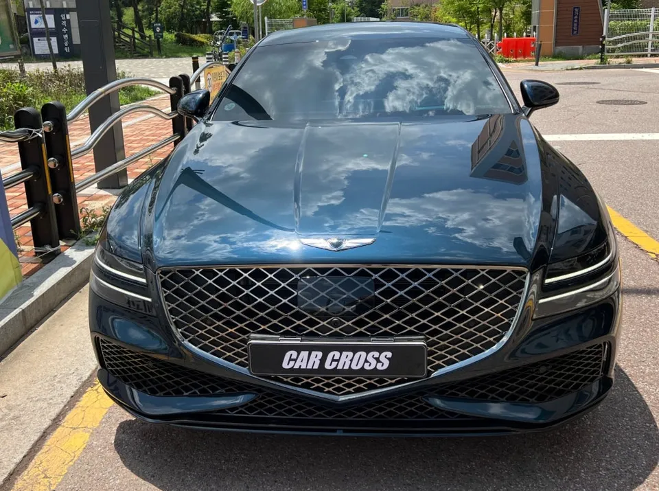Genesis G80 PPF施工事例｜費用目安と仕上がり 施工写真 1-3