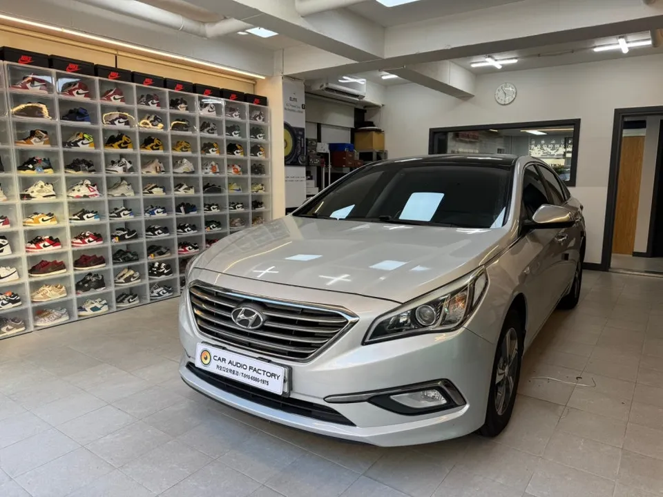Hyundai Sonataのカーオーディオ施工事例 施工写真 2
