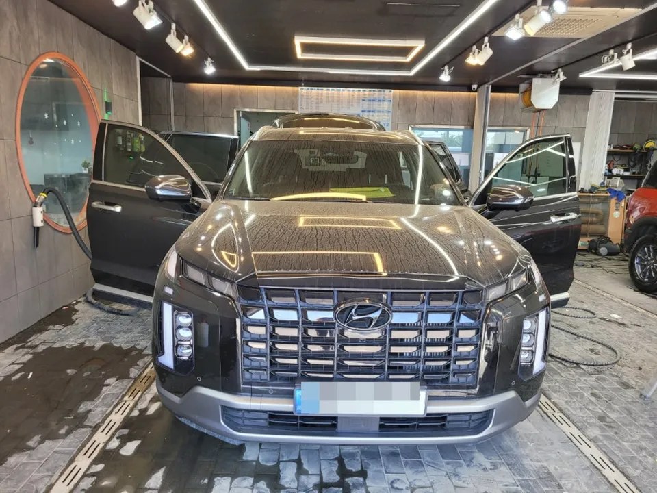 Hyundai Palisadeのガラスコーティング事例｜費用目安・仕上がり 写真