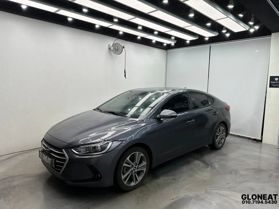 Hyundai Elantra ADのカーフィルム施工事例｜費用目安・仕上がり 施工写真 1-1