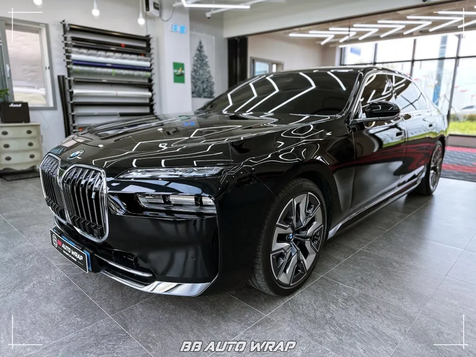 BMW 7 Series ppf - BMW 7 Series PPF Review: Stunning Two-Tone Finish photo 4