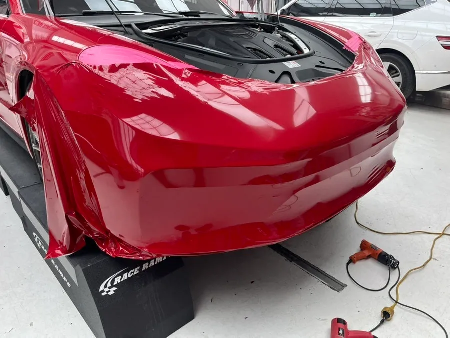 ポルシェ パナメーラ カーラッピング事例|費用目安・仕上がり 施工写真 2-3