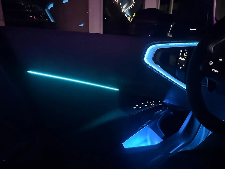BMW X3 ambient lighting - BMW X3 Ambient Lighting Upgrade: Enhanced Interior Mood photo 5