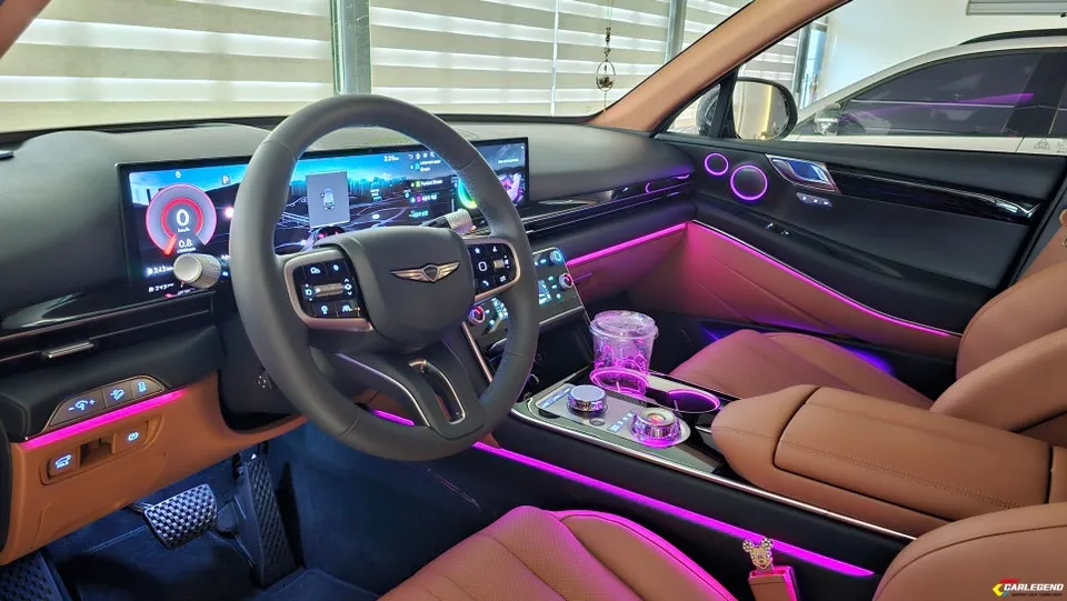 Genesis GV80 ambient lighting - Genesis GV80 Ambient Lighting Review — Enhanced Interior LED photo 3
