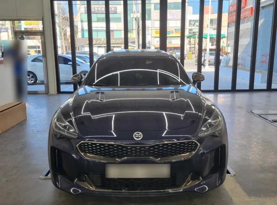 Kia Stinger exhaust upgrade installation result