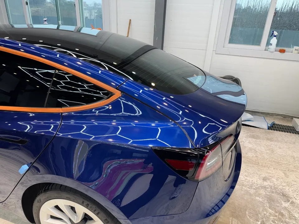 Tesla Model 3 PPF施工事例｜費用目安と仕上がり 施工写真 3